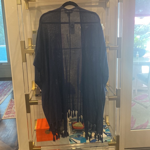 NWT! Tommy Bahama Lea Long fringe cardigan - Picture 4 of 5